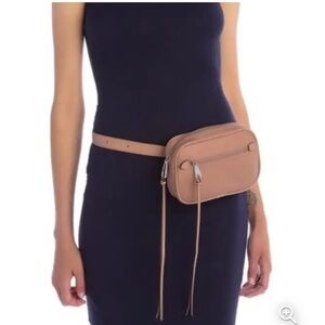 REBECCA Minkoff Jody Nylon/Leather Belt Bag